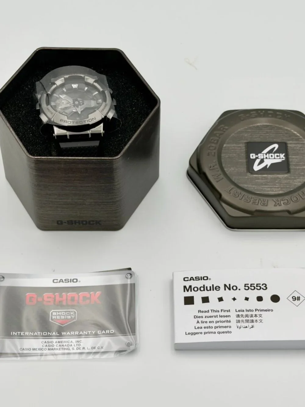 Casio G-Shock GM-110BB-1A Black Metal Watch